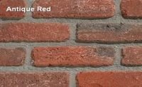 плитка ручной формовки antique-red